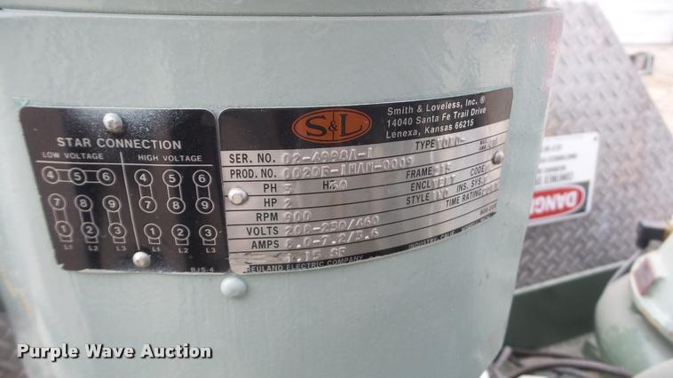 image for item BU9417 Smith and Loveless FX-1086 pump station