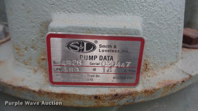 image for item BU9417 Smith and Loveless FX-1086 pump station