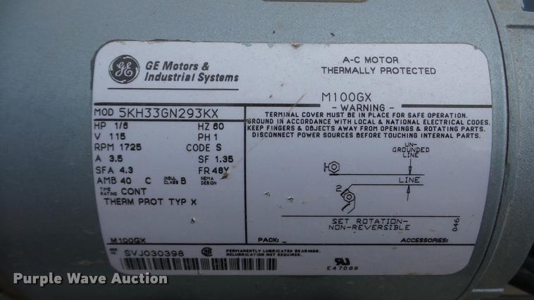 image for item BU9417 Smith and Loveless FX-1086 pump station