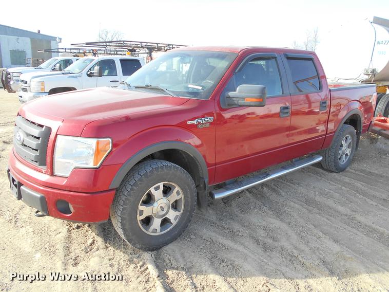 image for item BU9424 2010 Ford F150 SuperCrew pickup truck