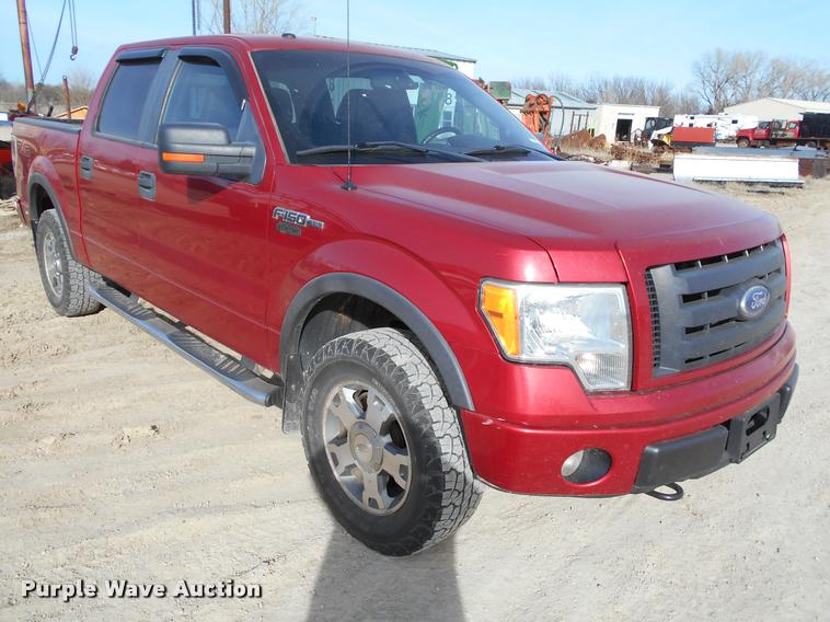 image for item BU9424 2010 Ford F150 SuperCrew pickup truck