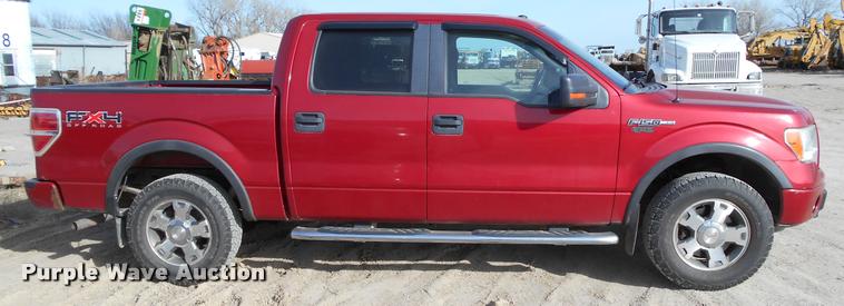 image for item BU9424 2010 Ford F150 SuperCrew pickup truck