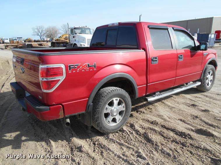 image for item BU9424 2010 Ford F150 SuperCrew pickup truck