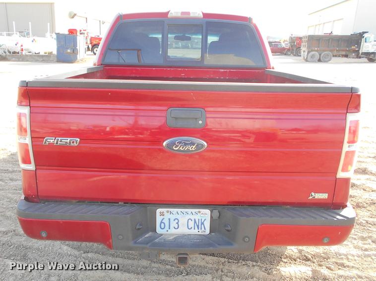 image for item BU9424 2010 Ford F150 SuperCrew pickup truck