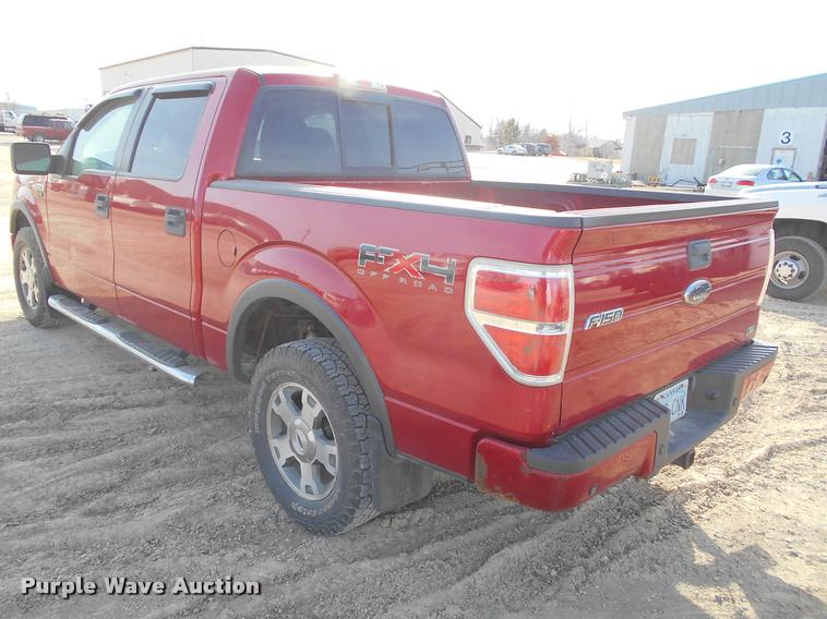 image for item BU9424 2010 Ford F150 SuperCrew pickup truck