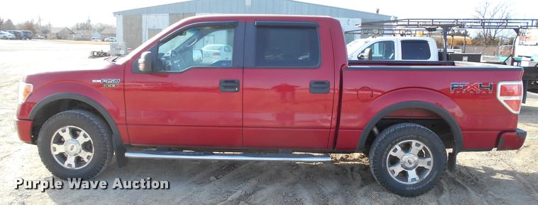 image for item BU9424 2010 Ford F150 SuperCrew pickup truck