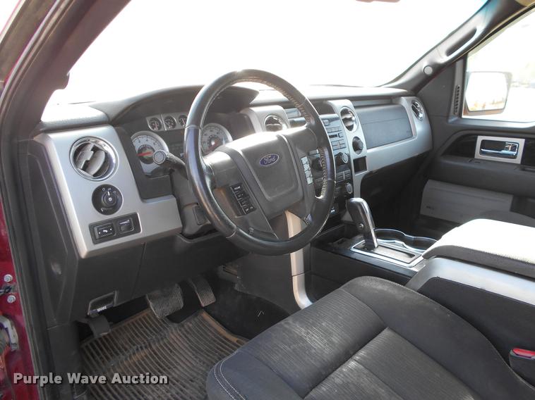 image for item BU9424 2010 Ford F150 SuperCrew pickup truck