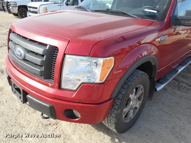 image for item BU9424 2010 Ford F150 SuperCrew pickup truck
