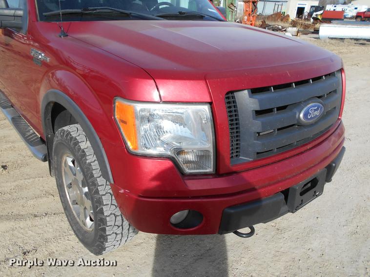 image for item BU9424 2010 Ford F150 SuperCrew pickup truck