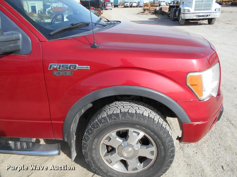 image for item BU9424 2010 Ford F150 SuperCrew pickup truck