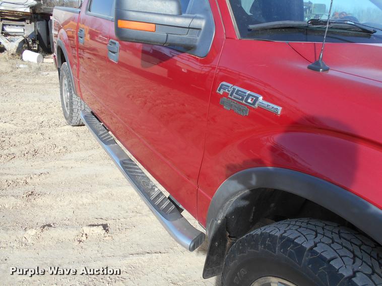 image for item BU9424 2010 Ford F150 SuperCrew pickup truck