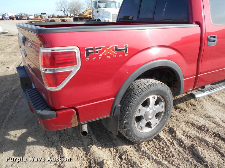 image for item BU9424 2010 Ford F150 SuperCrew pickup truck
