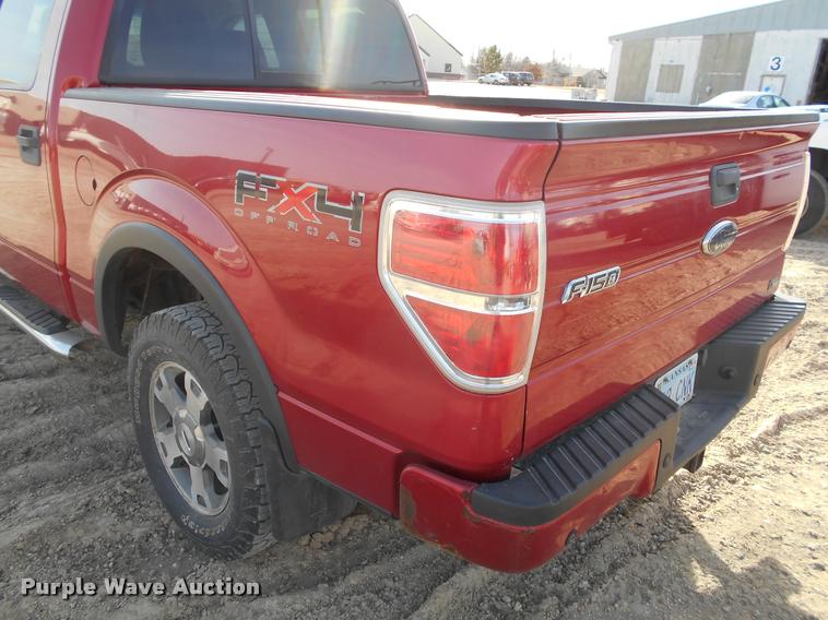 image for item BU9424 2010 Ford F150 SuperCrew pickup truck