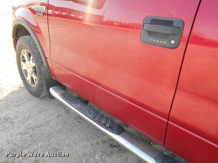 image for item BU9424 2010 Ford F150 SuperCrew pickup truck
