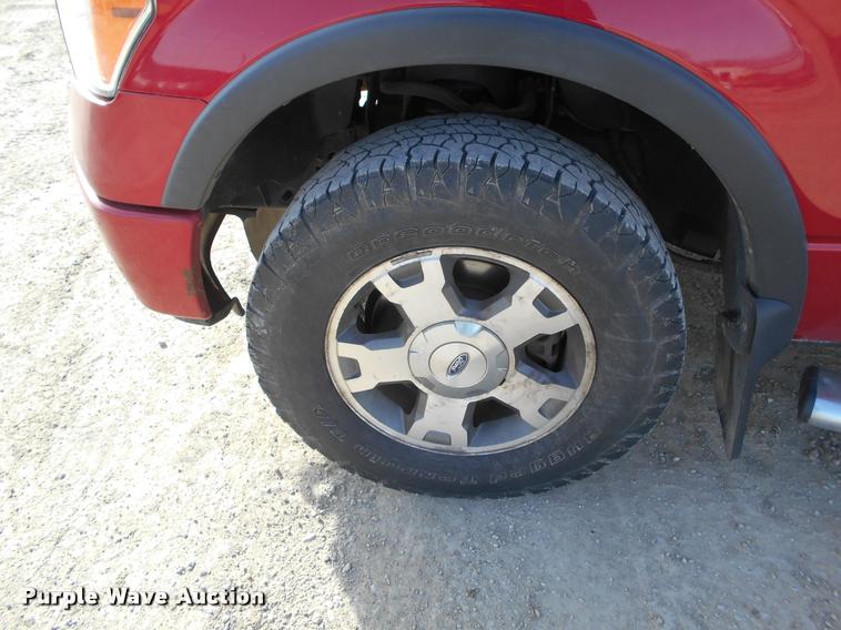 image for item BU9424 2010 Ford F150 SuperCrew pickup truck