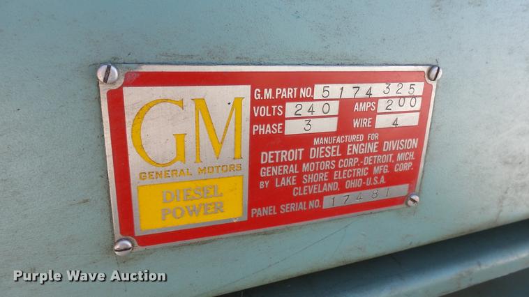 image for item BU9438 General Motors I-498 generator