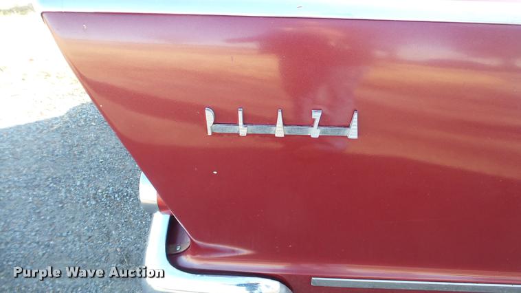 image for item DA0254 1958 Plymouth Plaza