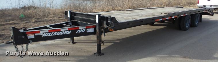 image for item DA0292 2003 Hillsboro 700 equipment trailer