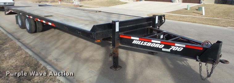 image for item DA0292 2003 Hillsboro 700 equipment trailer