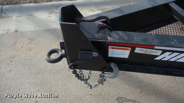 image for item DA0292 2003 Hillsboro 700 equipment trailer