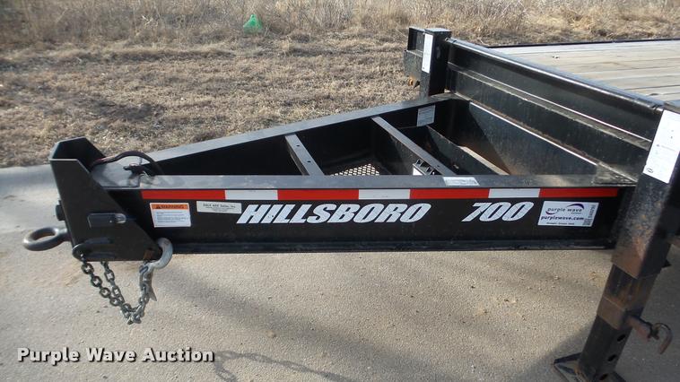 image for item DA0292 2003 Hillsboro 700 equipment trailer
