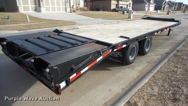 image for item DA0292 2003 Hillsboro 700 equipment trailer