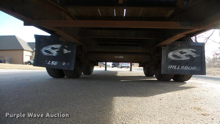 image for item DA0292 2003 Hillsboro 700 equipment trailer