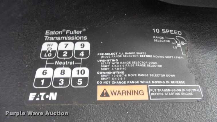 image for item DA0293 2005 International 7600 flatbed truck