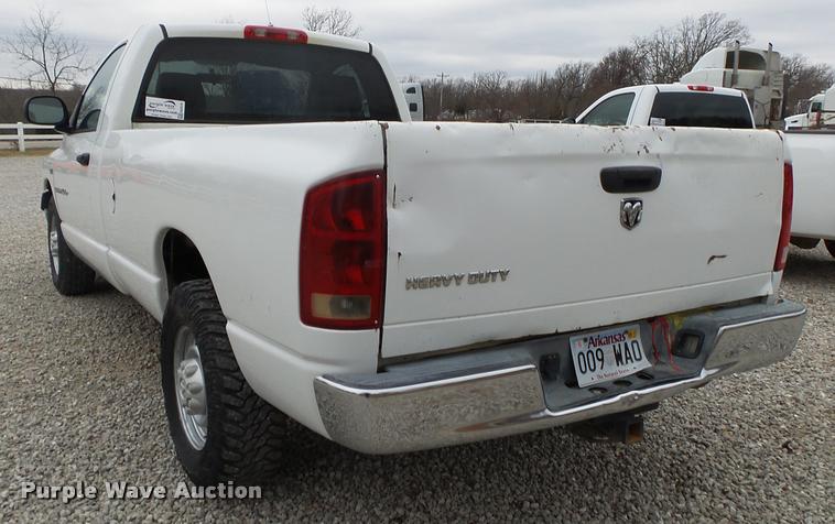 image for item DA2519 2006 Dodge Ram 2500 pickup truck
