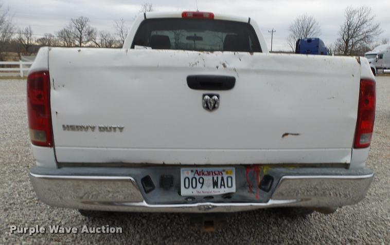 image for item DA2519 2006 Dodge Ram 2500 pickup truck