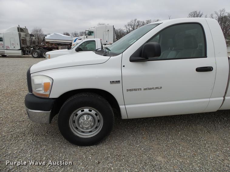 image for item DA2519 2006 Dodge Ram 2500 pickup truck