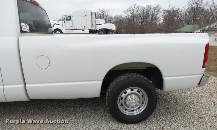 image for item DA2519 2006 Dodge Ram 2500 pickup truck