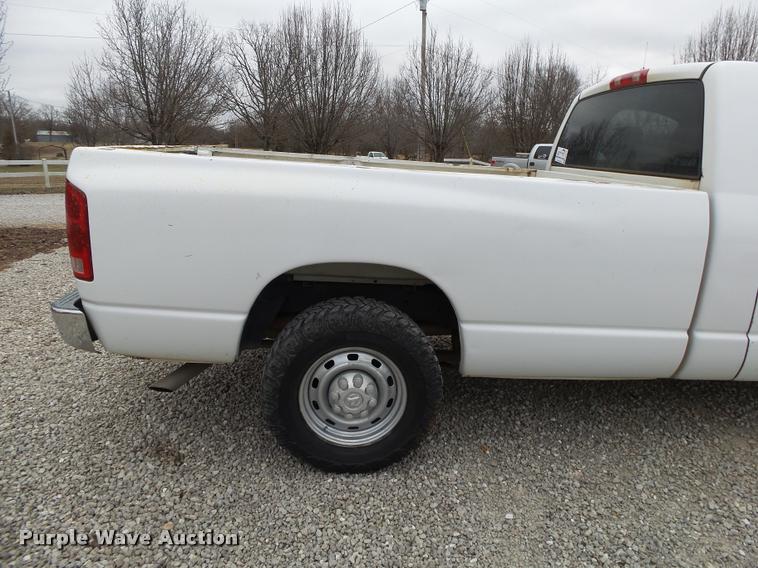 image for item DA2519 2006 Dodge Ram 2500 pickup truck