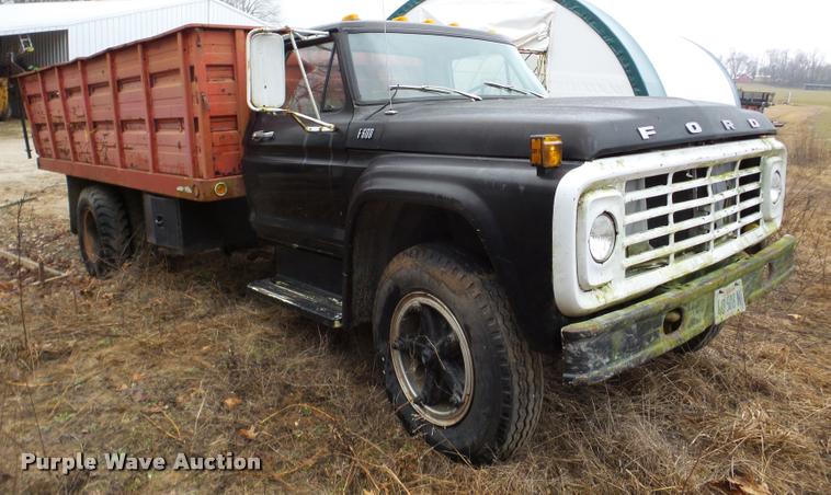 image for item DA7289 1978 Ford F600 dump truck