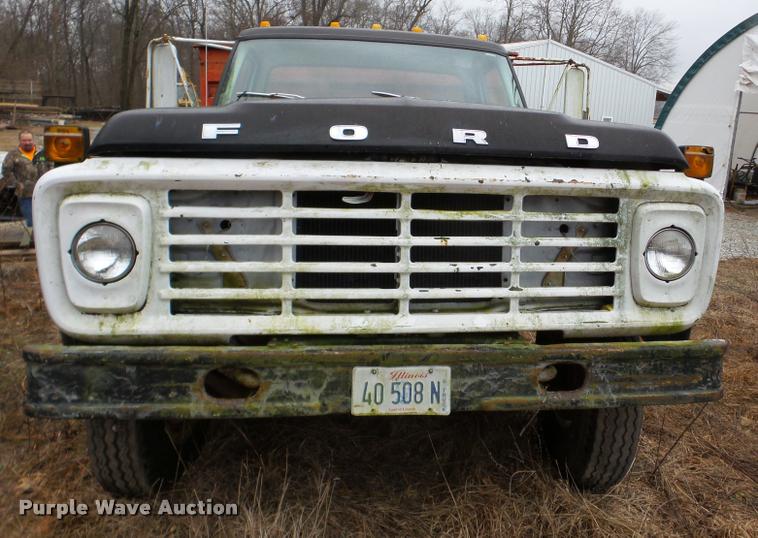 image for item DA7289 1978 Ford F600 dump truck