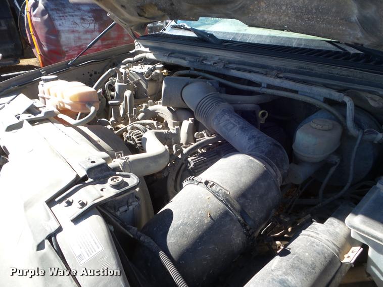 image for item DA7577 2003 Ford F250 Super Duty SuperCab pickup truck