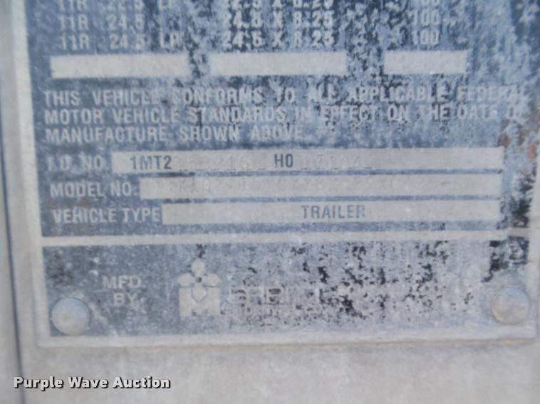 image for item DA7580 2006 Merritt livestock trailer