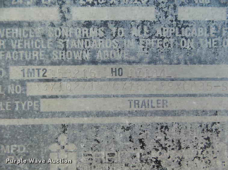 image for item DA7580 2006 Merritt livestock trailer