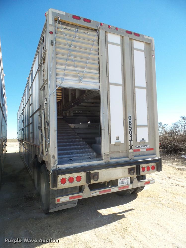 image for item DA7581 2008 Wilson PSDCL-408P livestock trailer