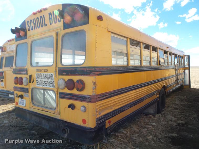 image for item DA7595 1996 International 3800 school bus