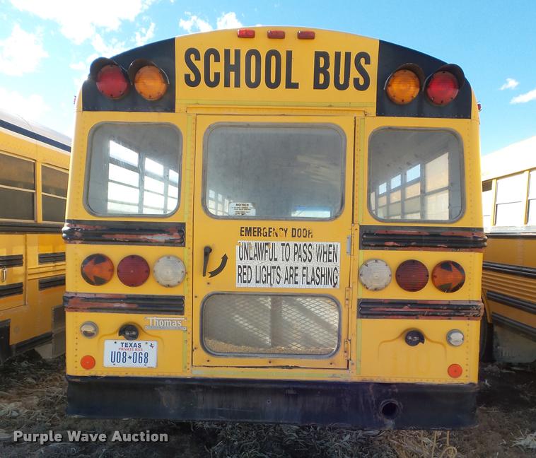 image for item DA7595 1996 International 3800 school bus