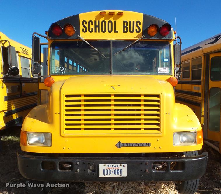 image for item DA7595 1996 International 3800 school bus