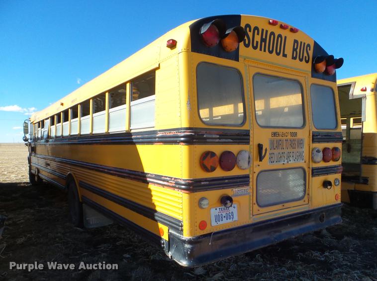 image for item DA7599 1996 International 3800 school bus