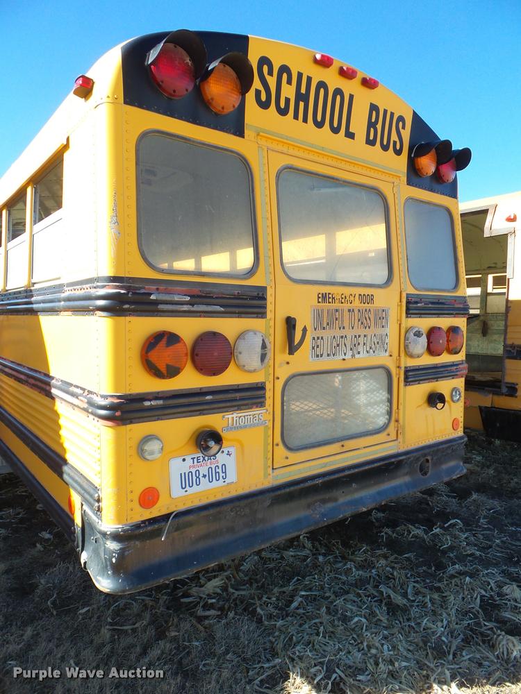 image for item DA7599 1996 International 3800 school bus