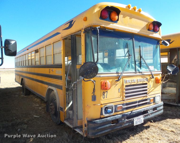 image for item DA7603 1994 Blue Bird TC2000 school bus