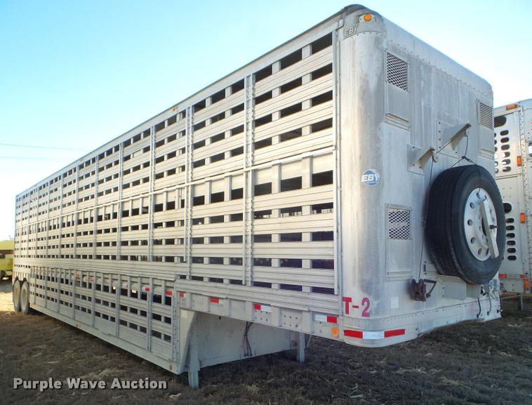 image for item DA7606 1992 Eby livestock trailer