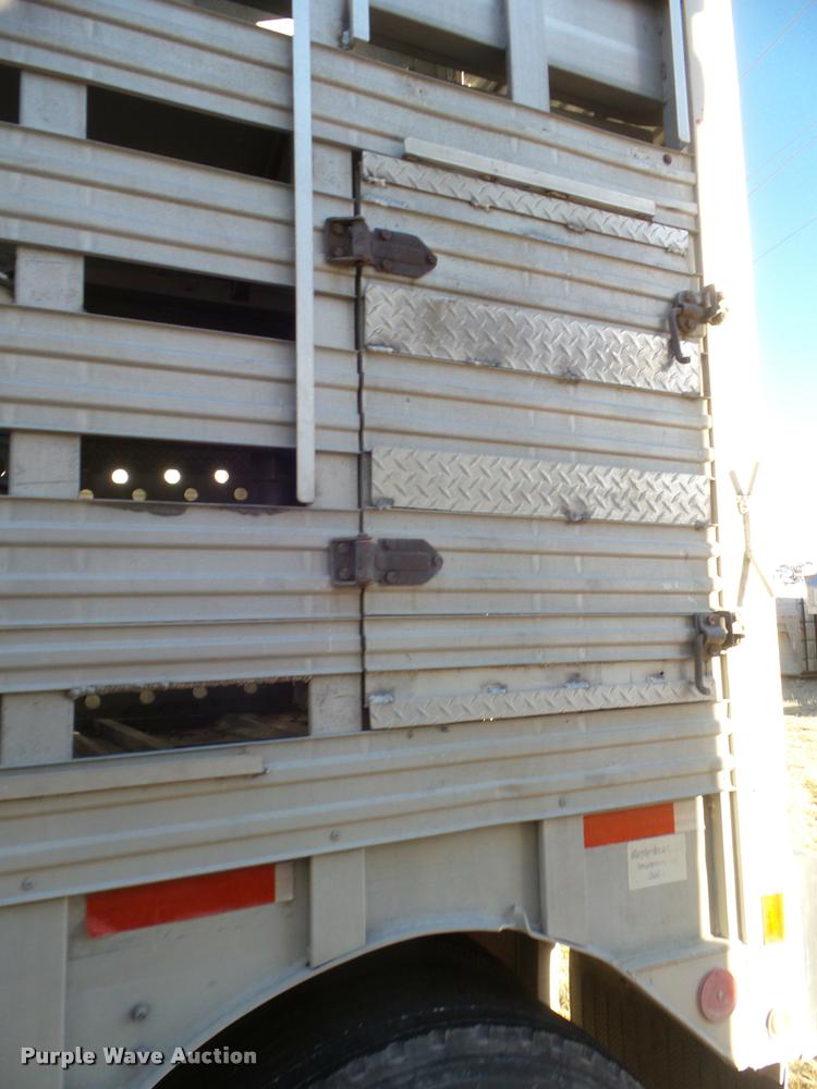 image for item DA7606 1992 Eby livestock trailer