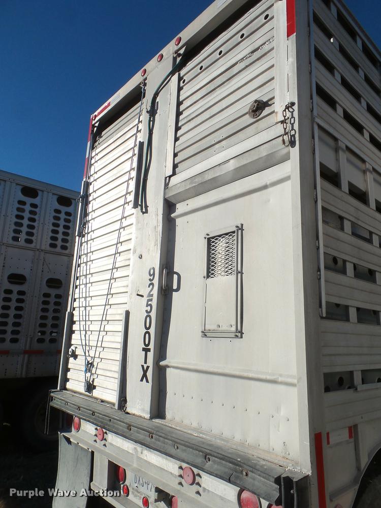 image for item DA7606 1992 Eby livestock trailer