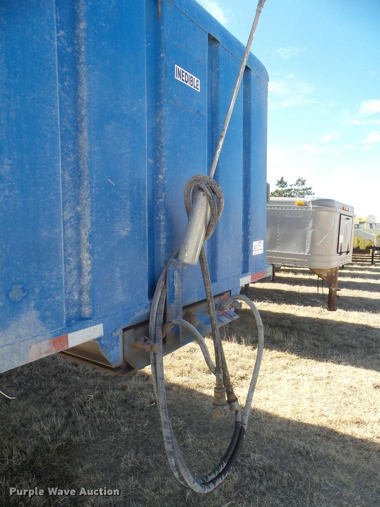 image for item DA7619 1995 Wabo refuse trailer