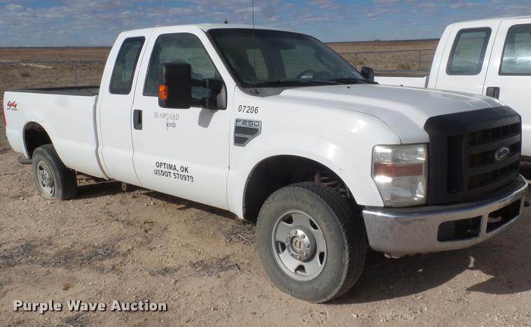 image for item DA7625 2008 Ford F250 Super Duty SuperCab pickup truck